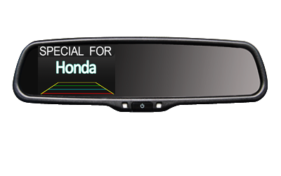 3.5 pulgadas de espejo retrovisor con la vista trasera especial para Honda, AK-035LA02